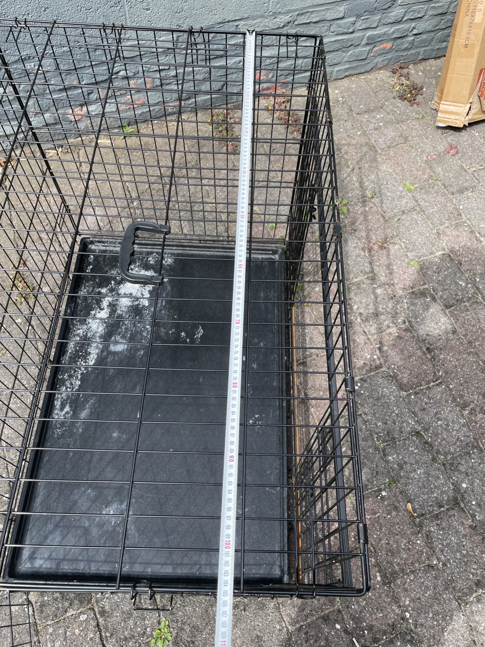 Grote opvouwbare hondenbench