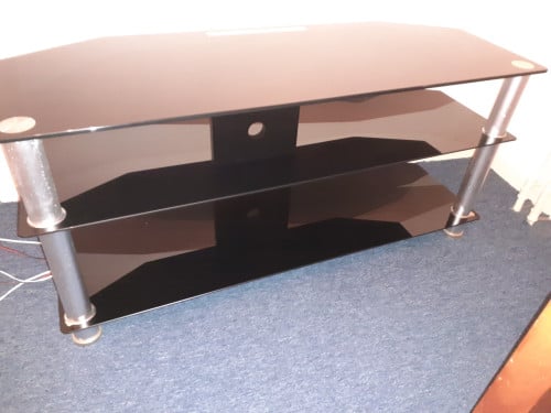 Tv tafel van glas