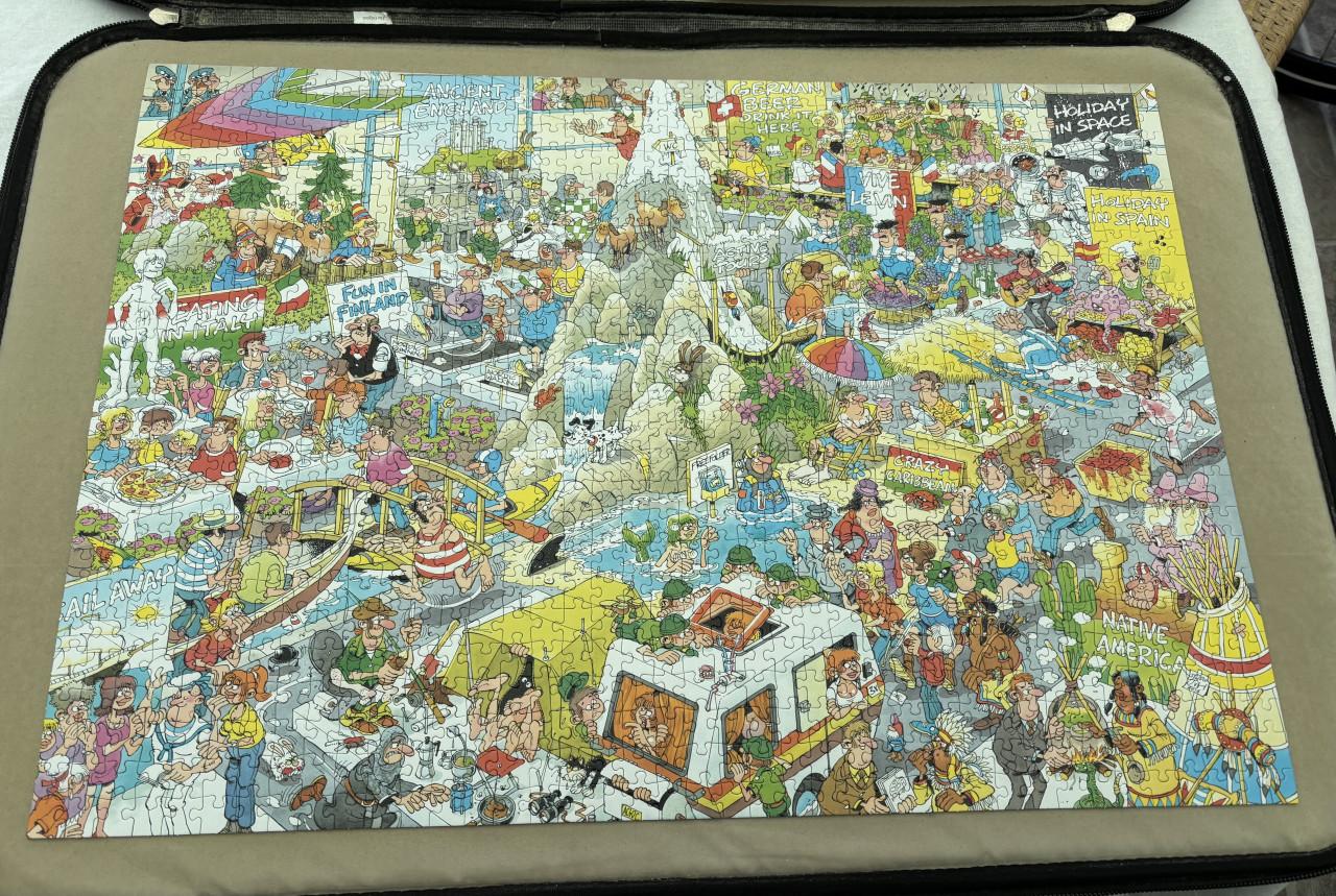 Puzzel Jan  van Haasteren De Vakantiebeurs