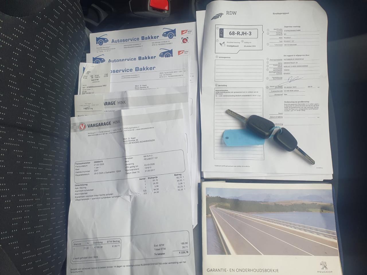 Peugeot 107 1.0-12V XS|NL AUTO | 140.000KM N.A.P | APK10/26