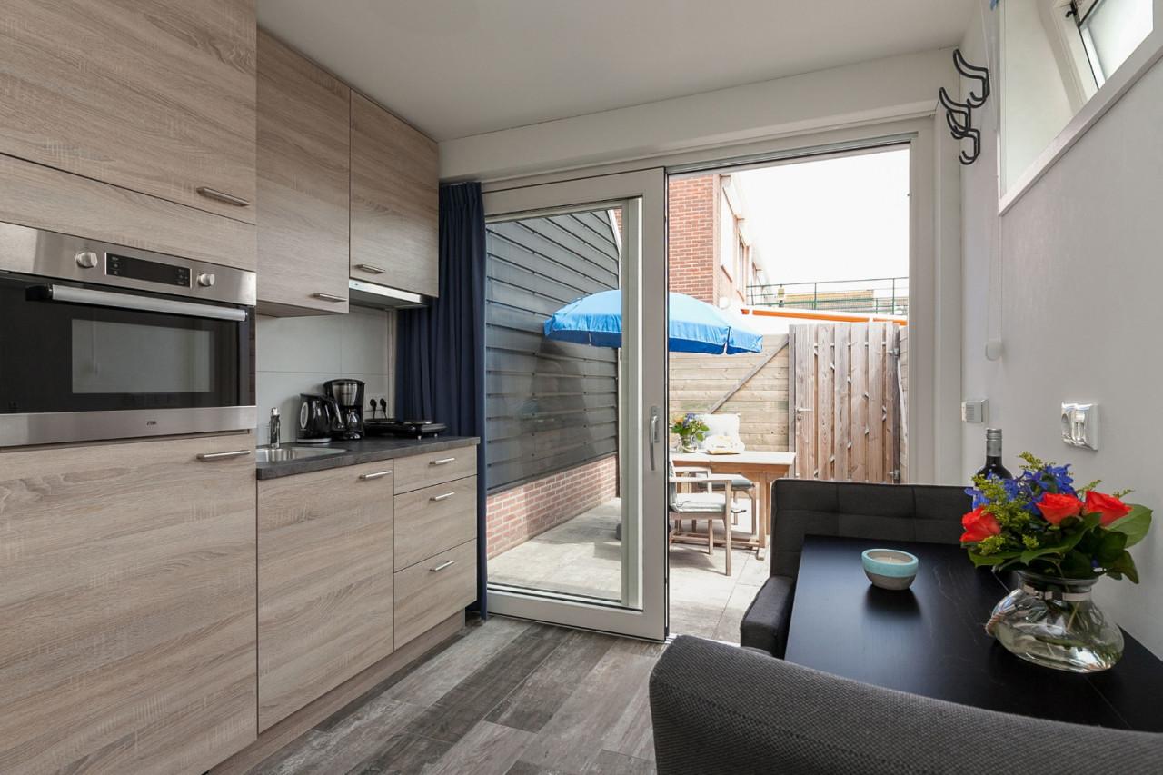 Gemeubileerde studio te Westkapelle voor tijdelijke verhuur