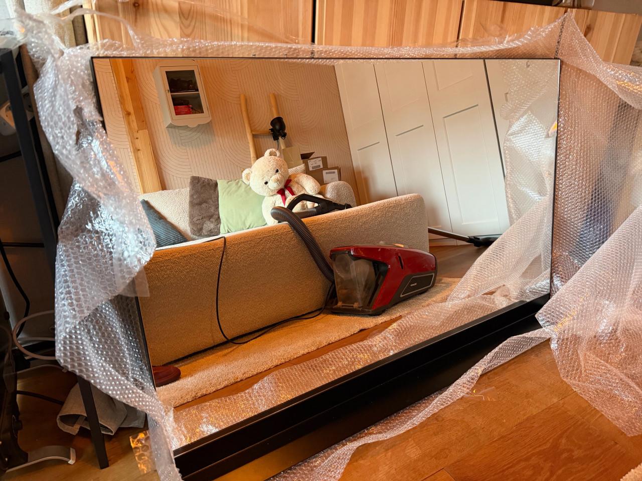 Nieuwe spiegel ( badkamer)