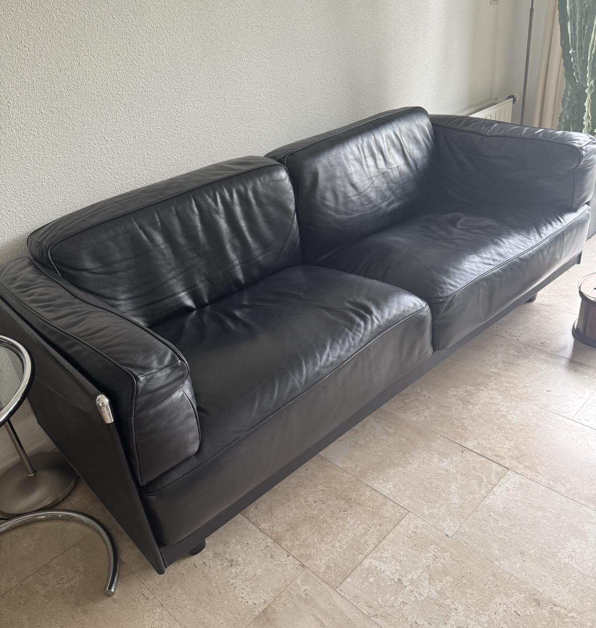 2 Poltrona Frau 2,5en 2 zitsbanken