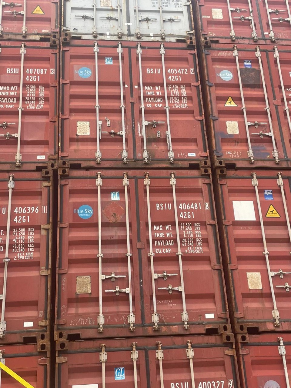 Diverse (zee) containers