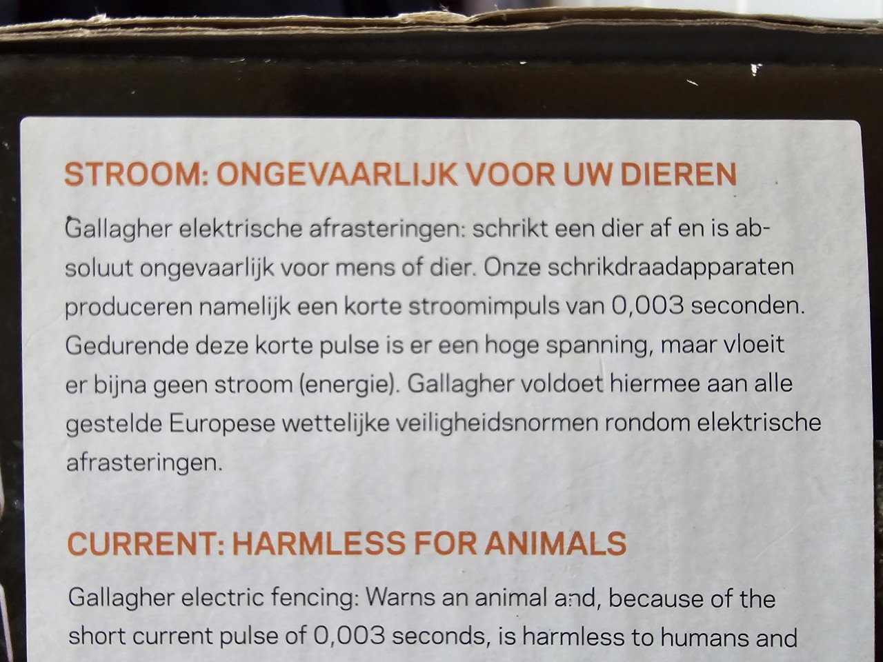 Schrikdraadapparaat met accesoires voor katten. In zeer goede staat