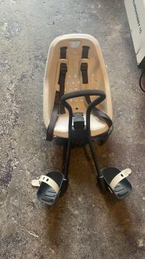 Yepp fietsstoeltje + windscherm