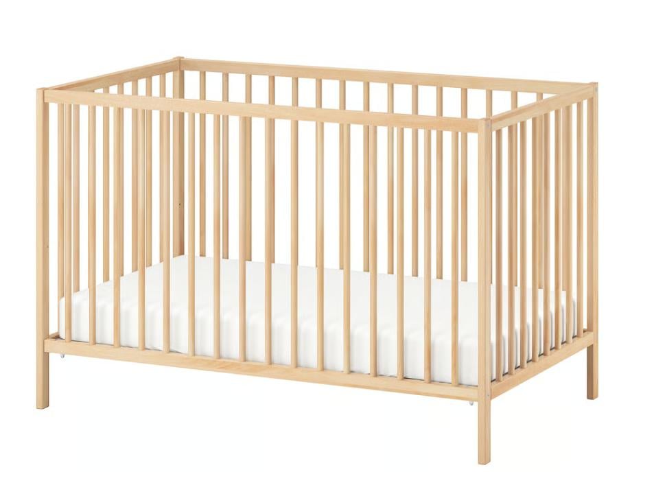 Baby bed ledikant hout Sniglar