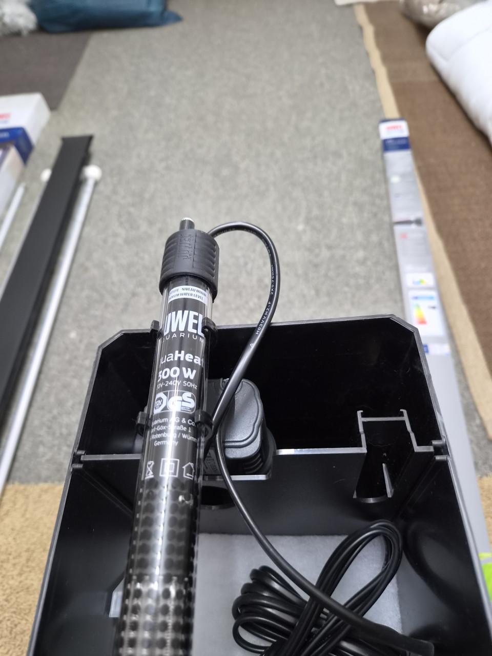 Juwel filter, verwarming en ecoflow pomp