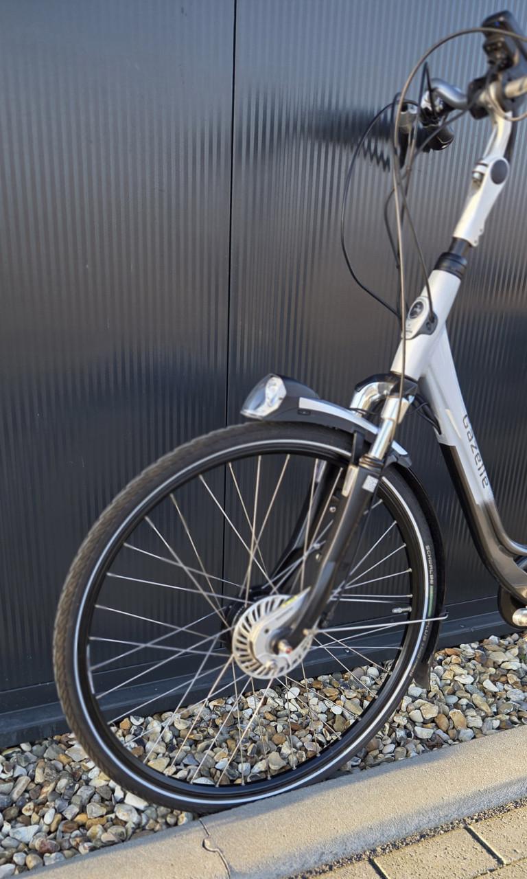 Mooie Gazelle Orange C360 Hybrid F 57cm Gold accu