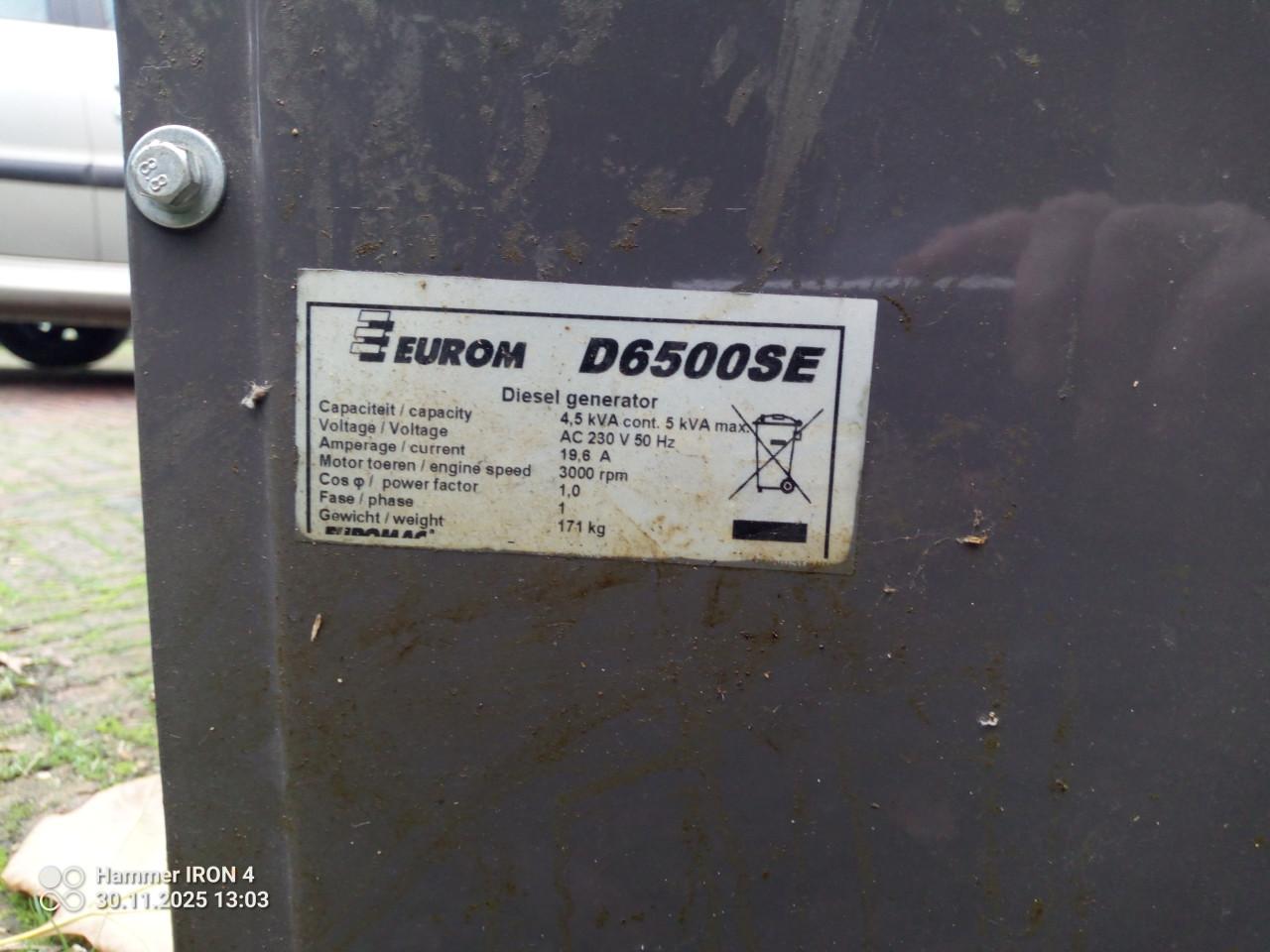 Dieselgenerator 5000W 230V