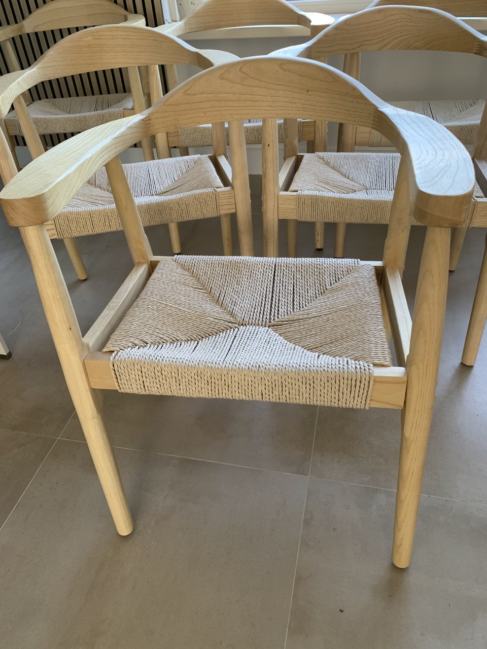 6x eetkamerstoelen z.g.a.n.