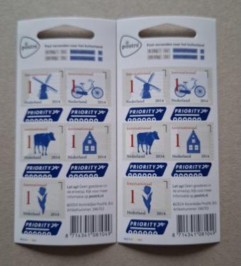 Frankeergeldig Postzegelvel Internationaal Waarde 1