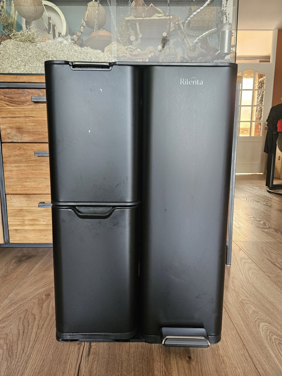 Prullenbak Rilenta afvalscheiding 60L