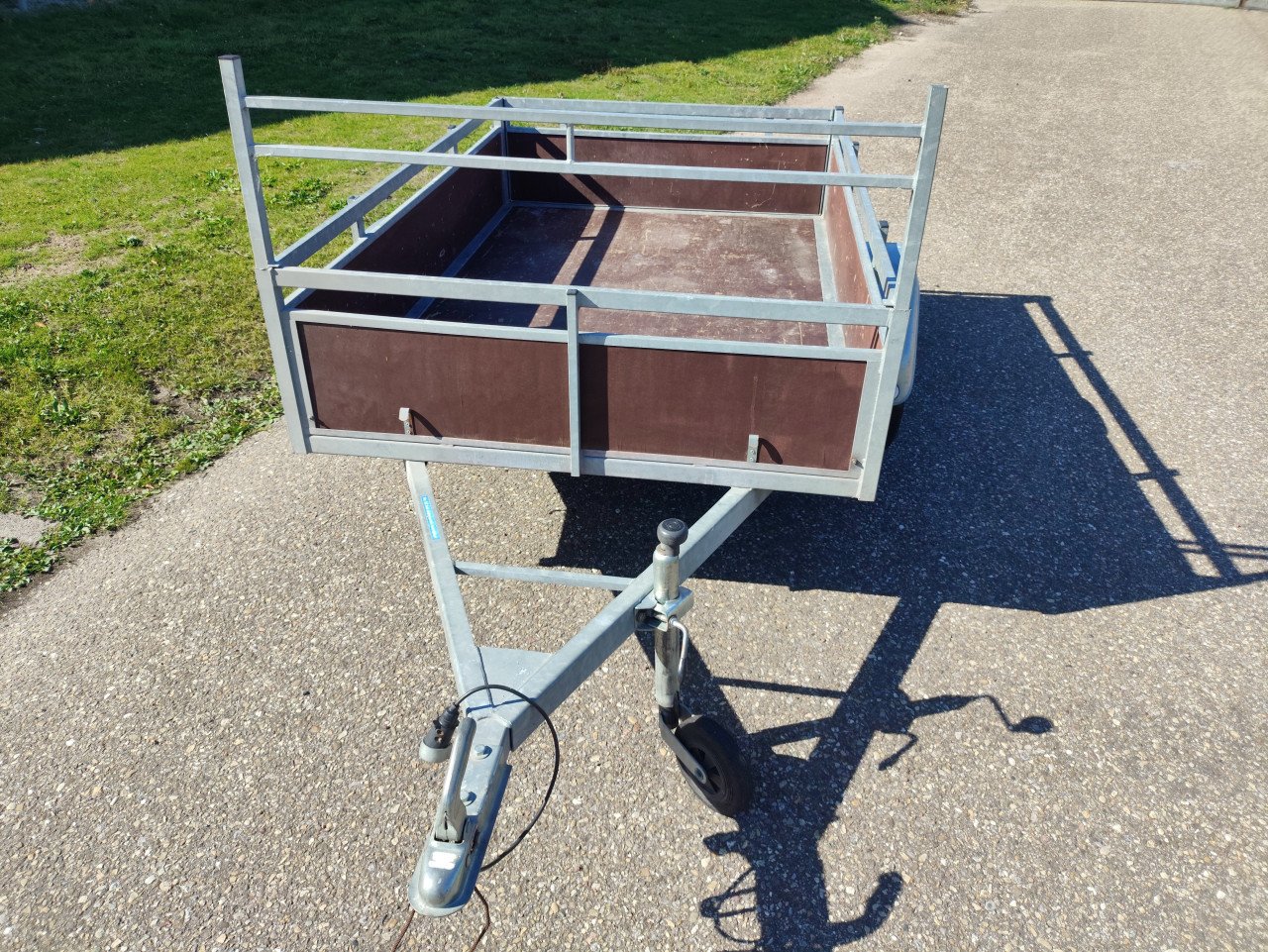Aanhanger 2x125 in zeer nette staat