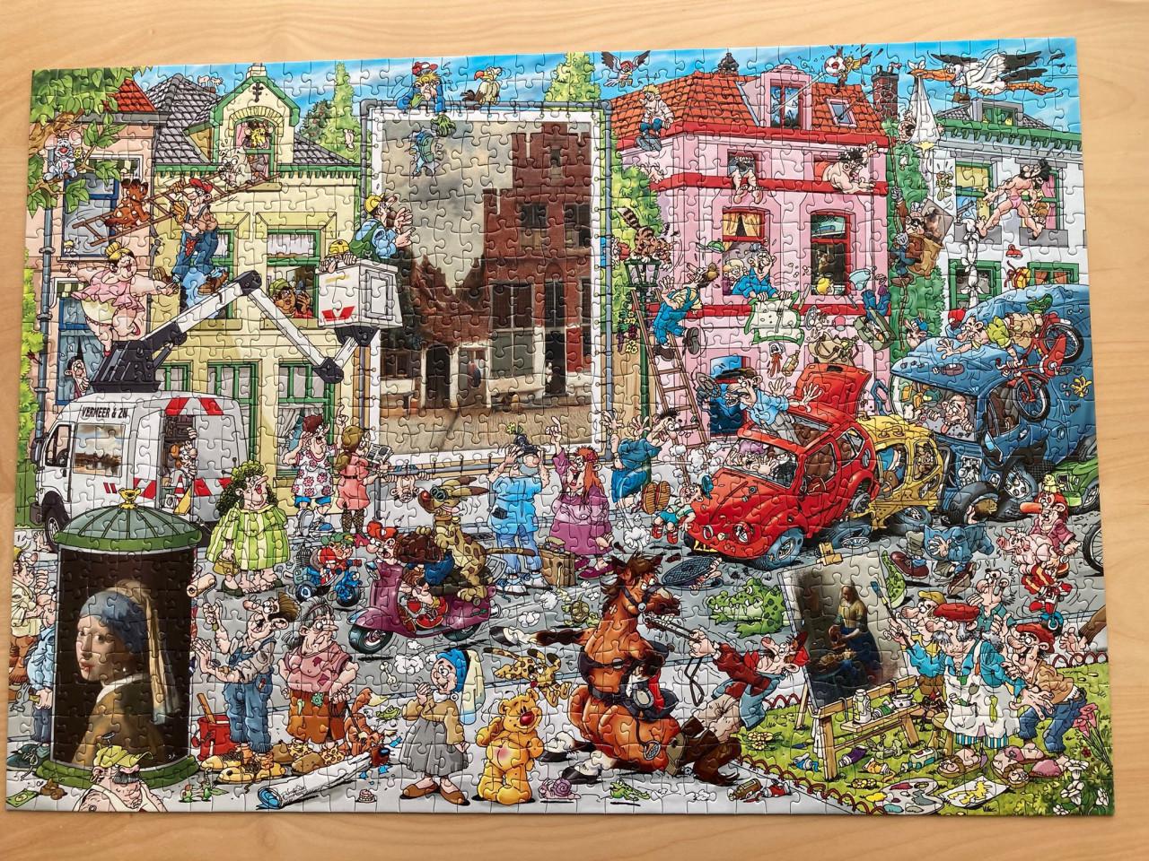 Gallery puzzel Johannes Vermeer