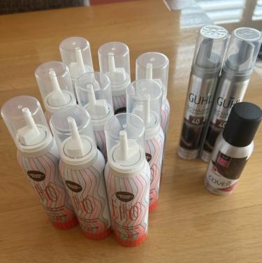 2x Guhl color&care, 1x colors to cover, 9x coloursetting foam