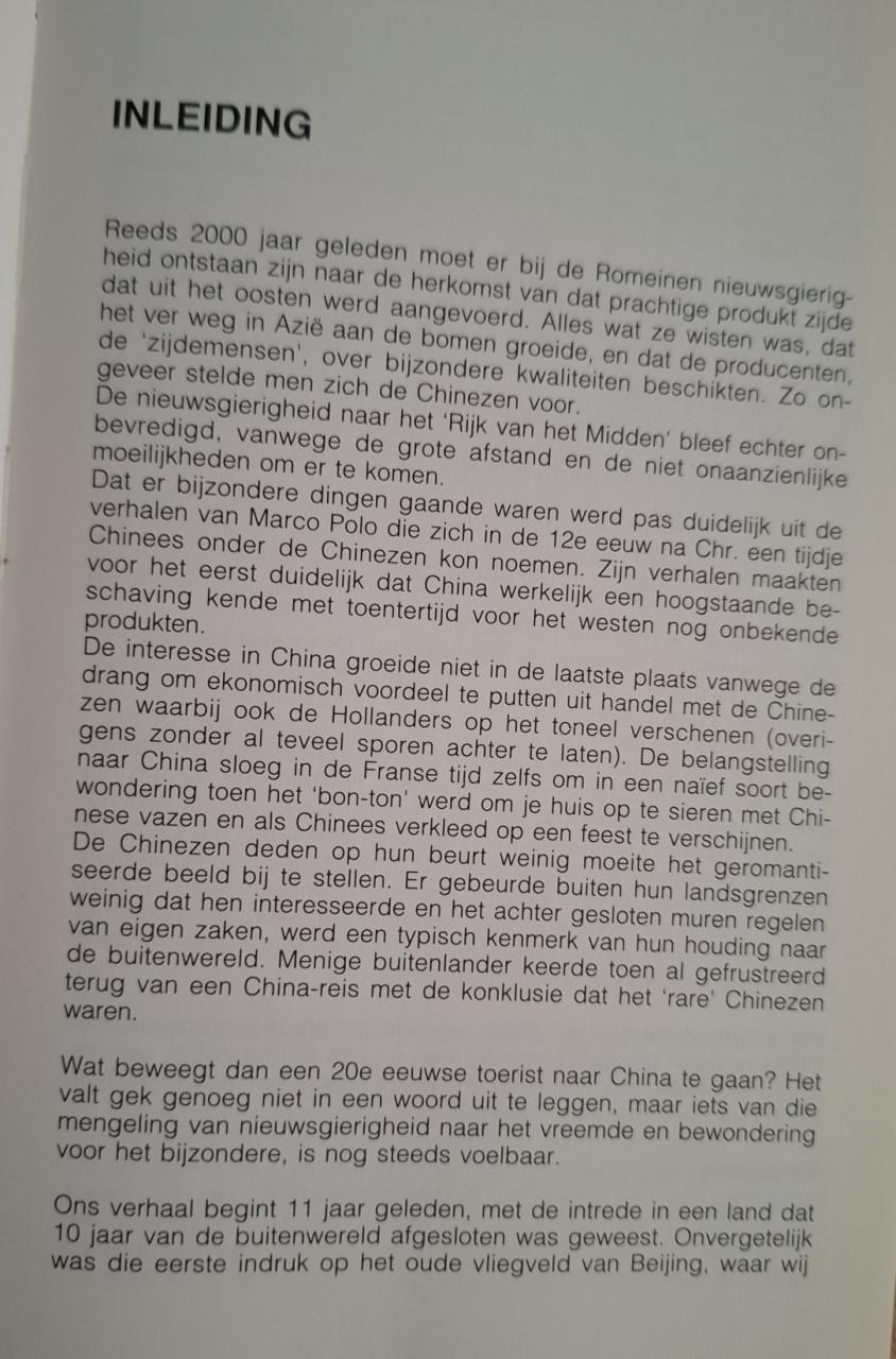 Reis - Handboek China, door Florence Eijck en Jos van der Wiel