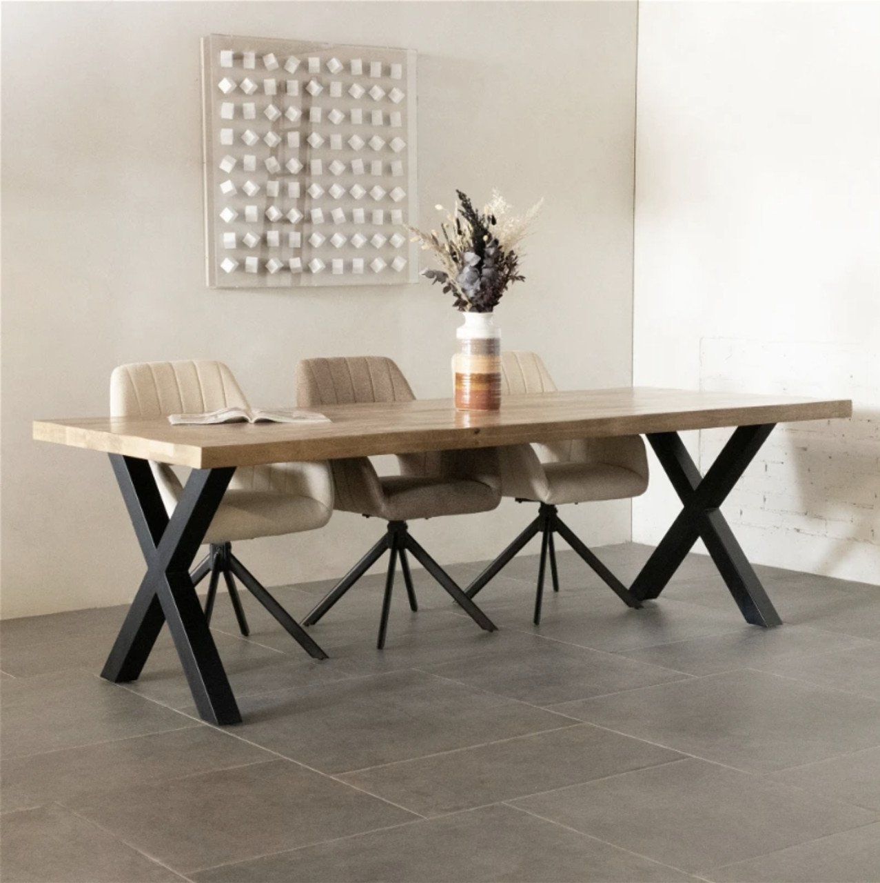 Duncan Mango Houten Eettafel 200 CM