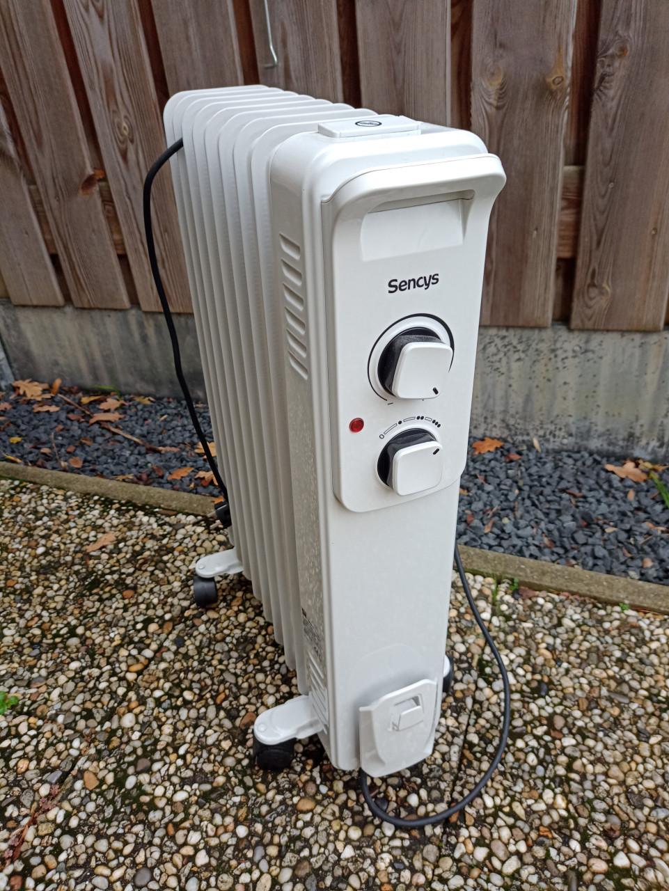 Sencys electrische radiator – zgan