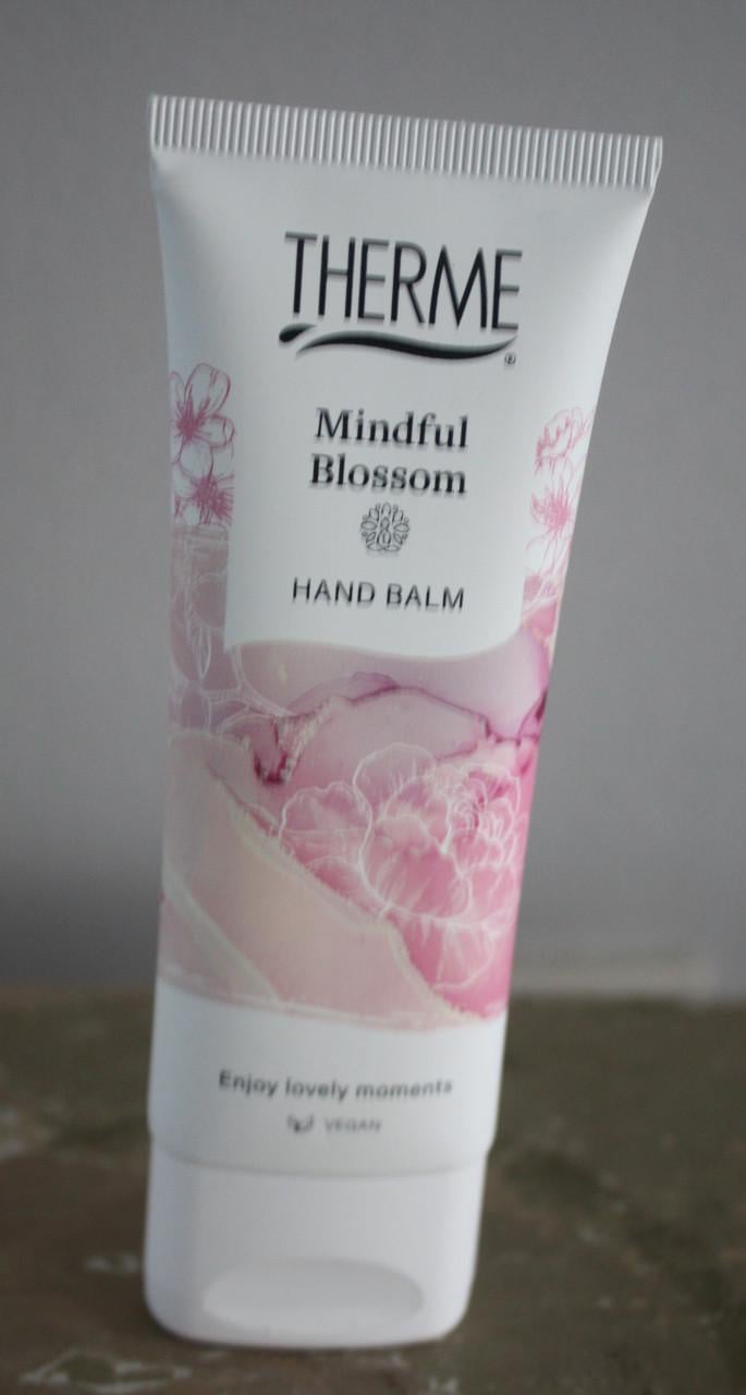 Nieuw in verpakking therme  mindful blossom hand balm  70ml