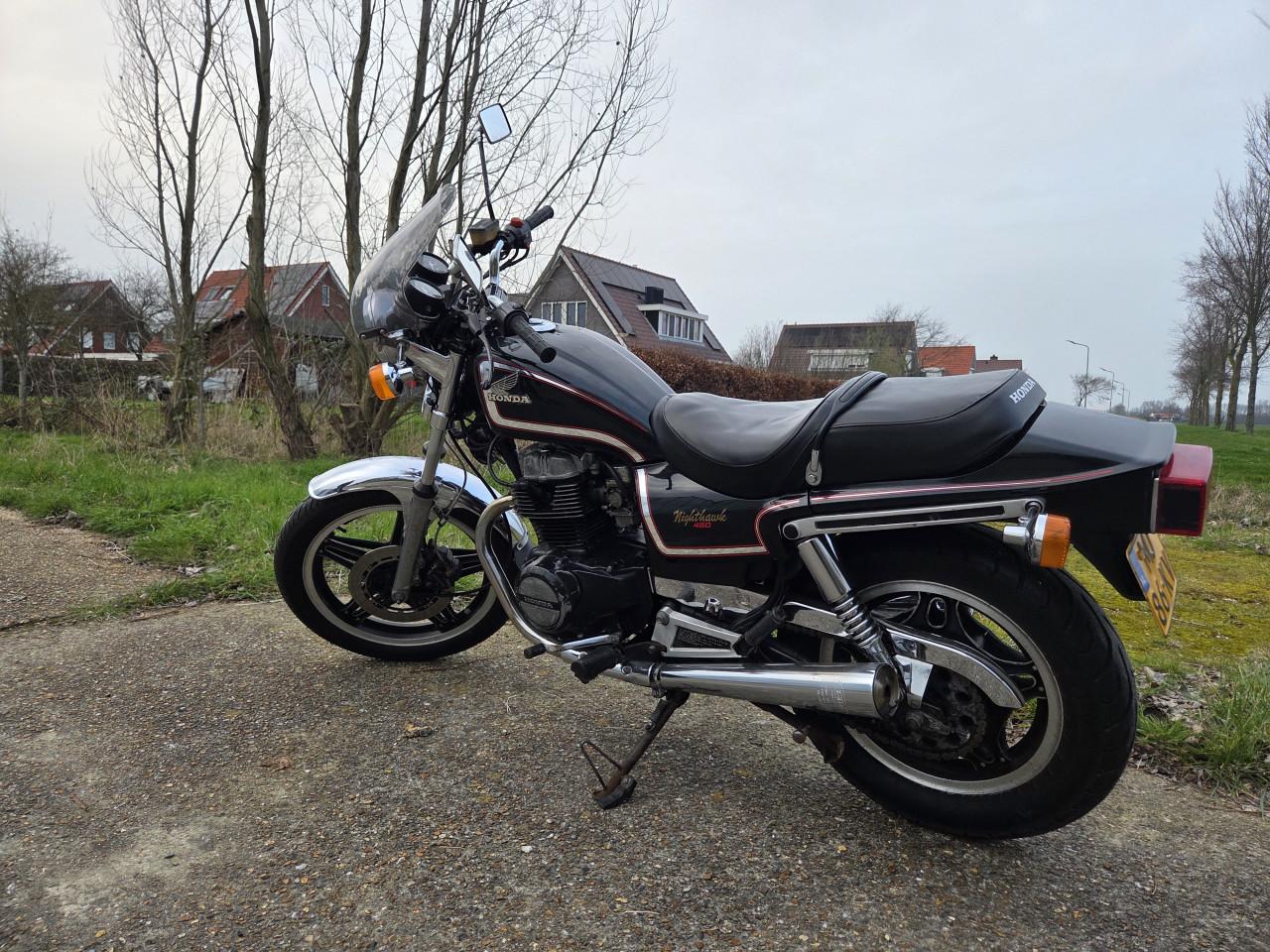Honda CB450 Nighthawk (A2 Geschikt) 32Kw inruil mogelijk!
