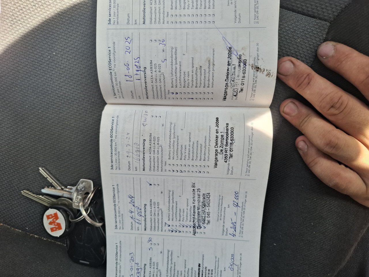 Opel astra 1.6 met klepsysteem