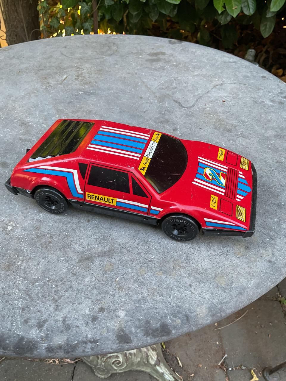 Vintage Renault Alpine ( blik ) jaren 70