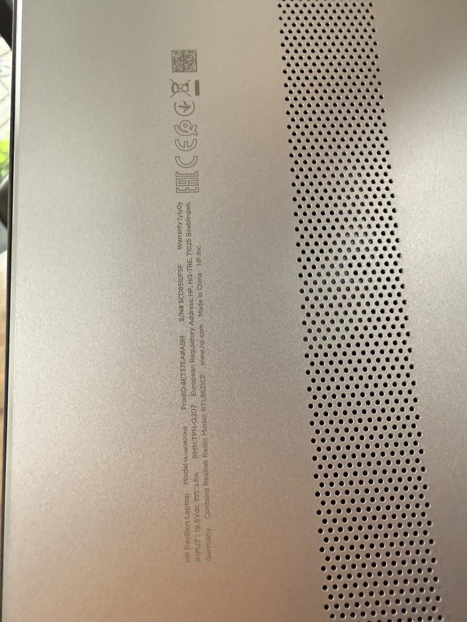 Nette 14inch HP laptop