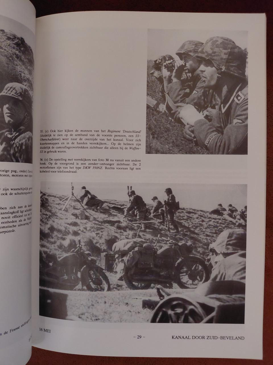 Deutschland verovert Zeeland.  Duitse inval 1940. Houterman