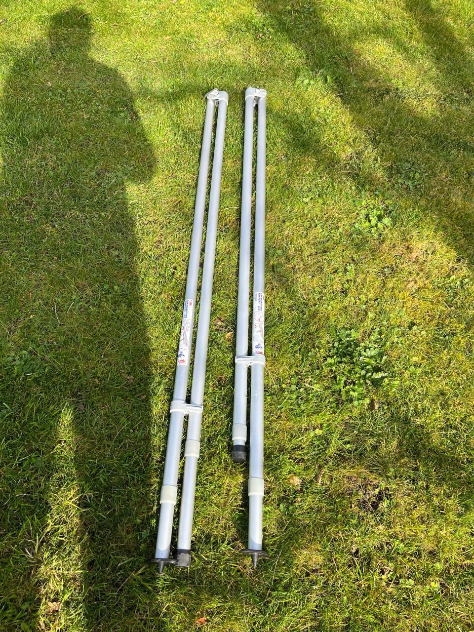 2x Fiamma Caravanstore Support Leg / 03732C01 – Steunpote voor luifel