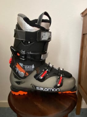 Heren ski,s Salomon maat 45
