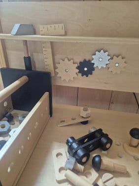 Houten werkbank Petite Amelie