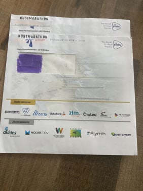2x Startbewijs wandelmarathon