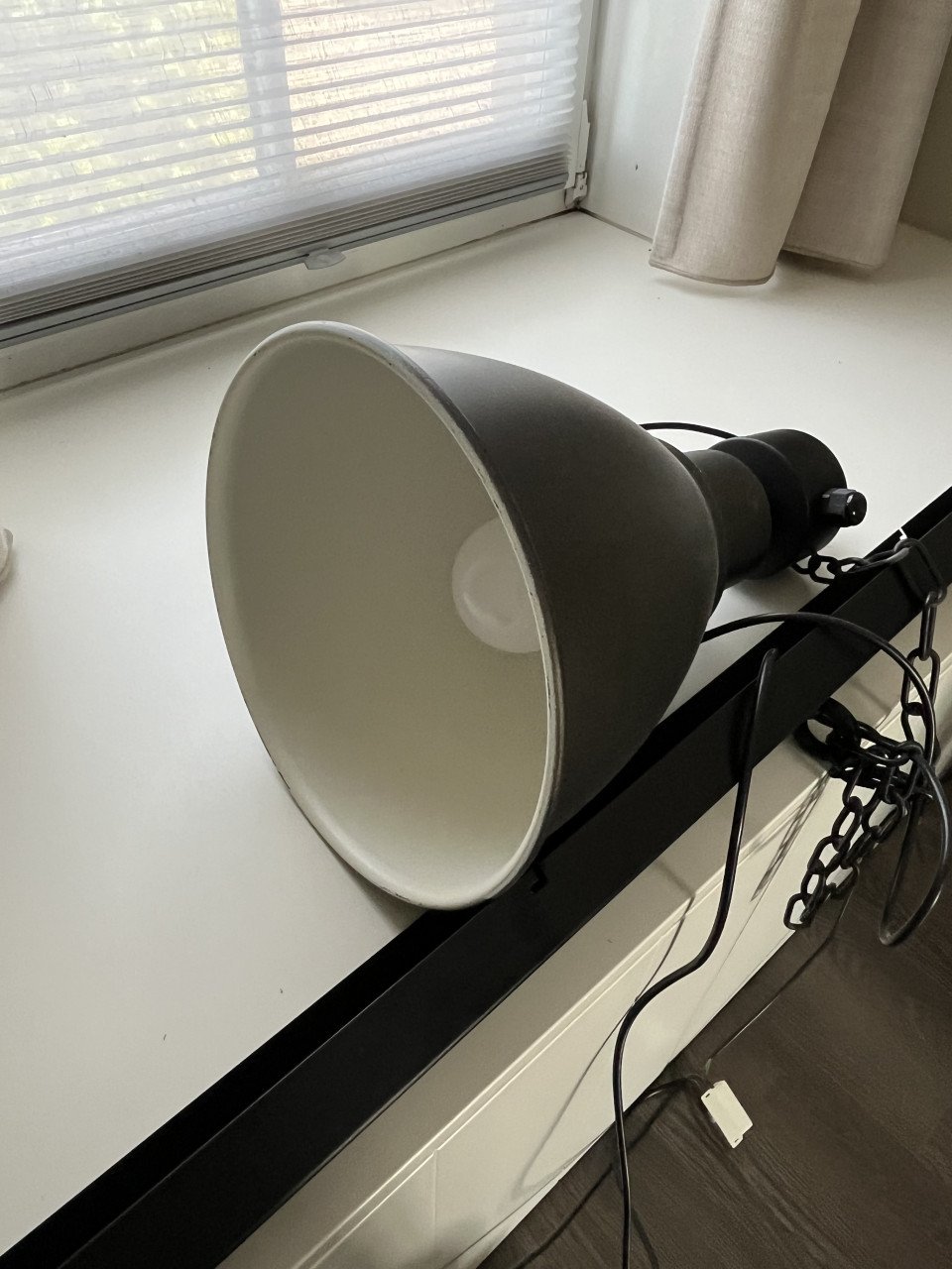 Industriële zwarte hanglamp