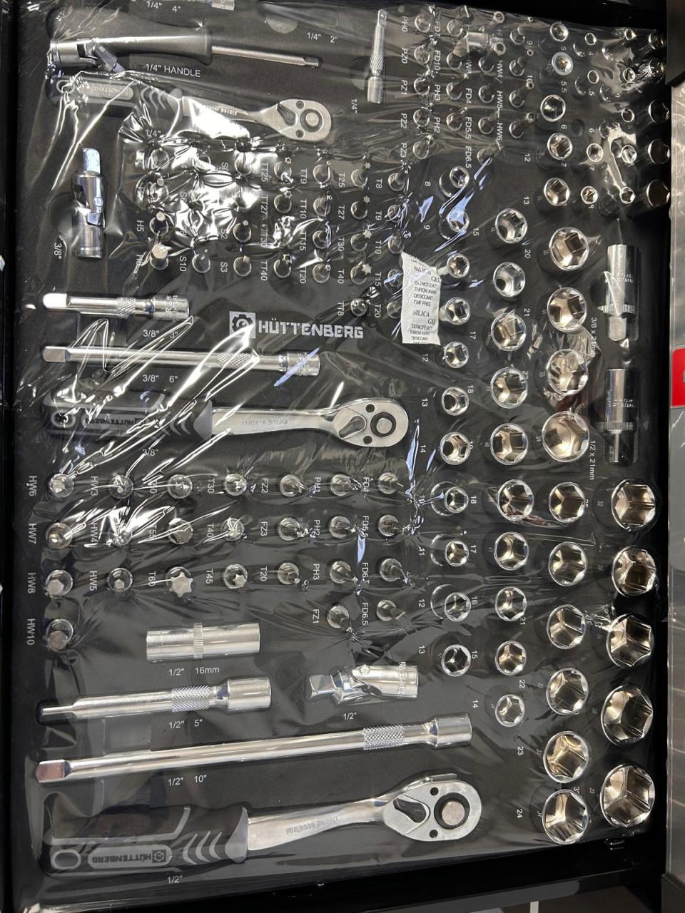 Gereedschap kar met 7 lades Huttenberg 6/7 Pro werkplaats