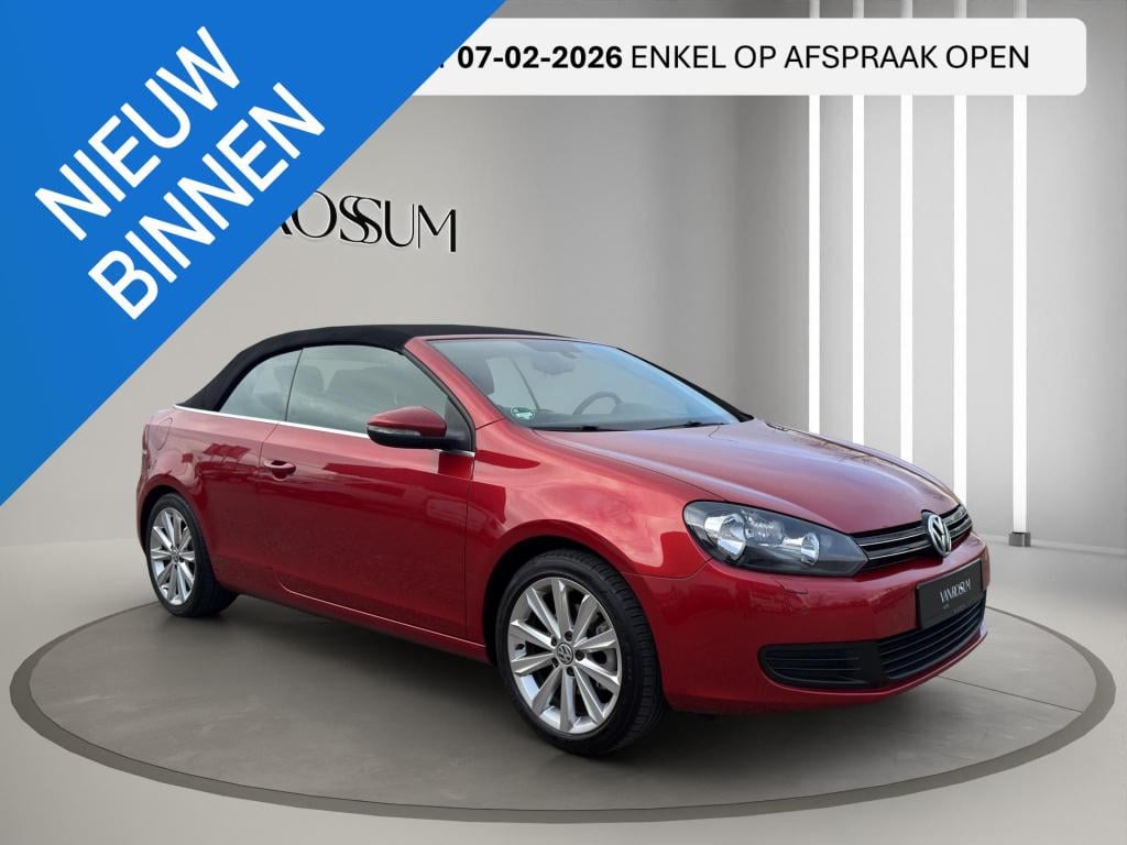 Volkswagen Golf cabriolet 1.2 tsi bluemotion cabrio stoelverwarming