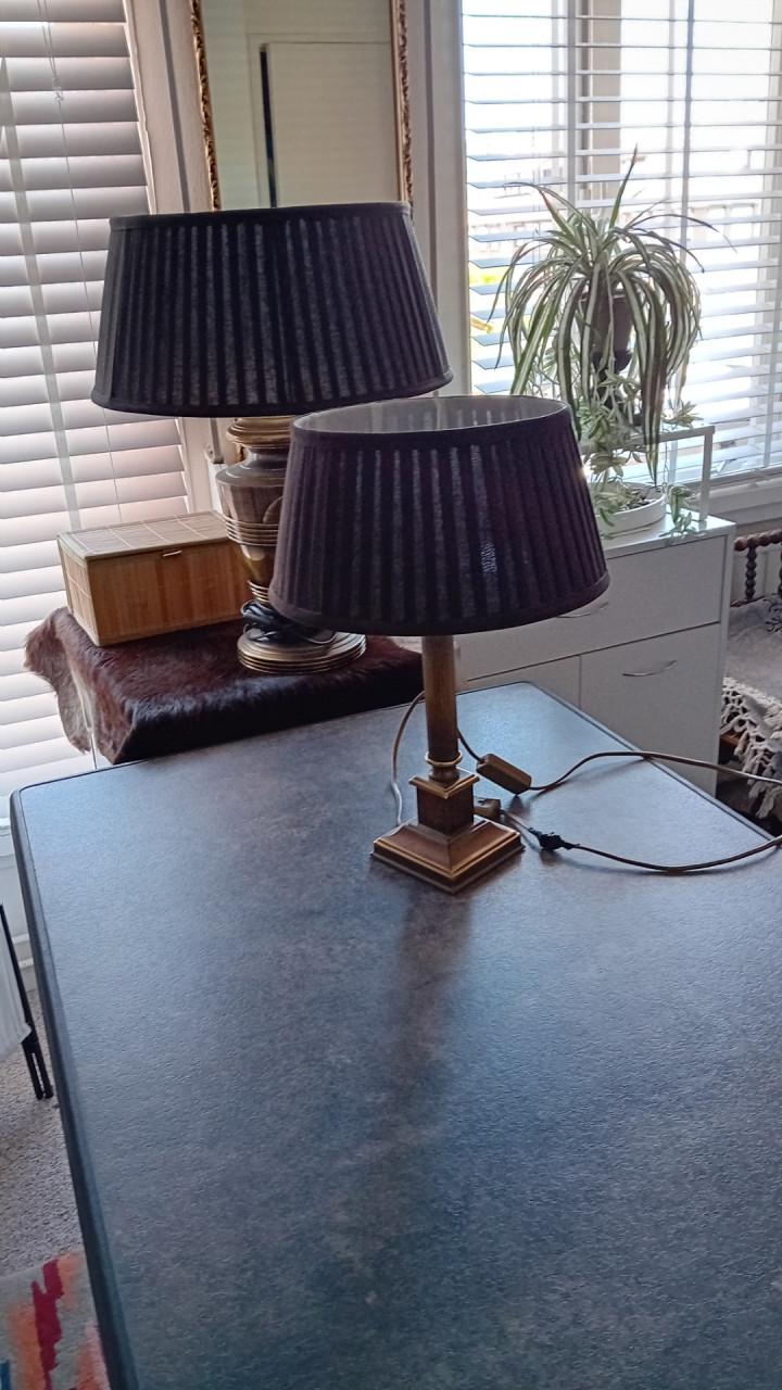 Schemerlamp met kap!