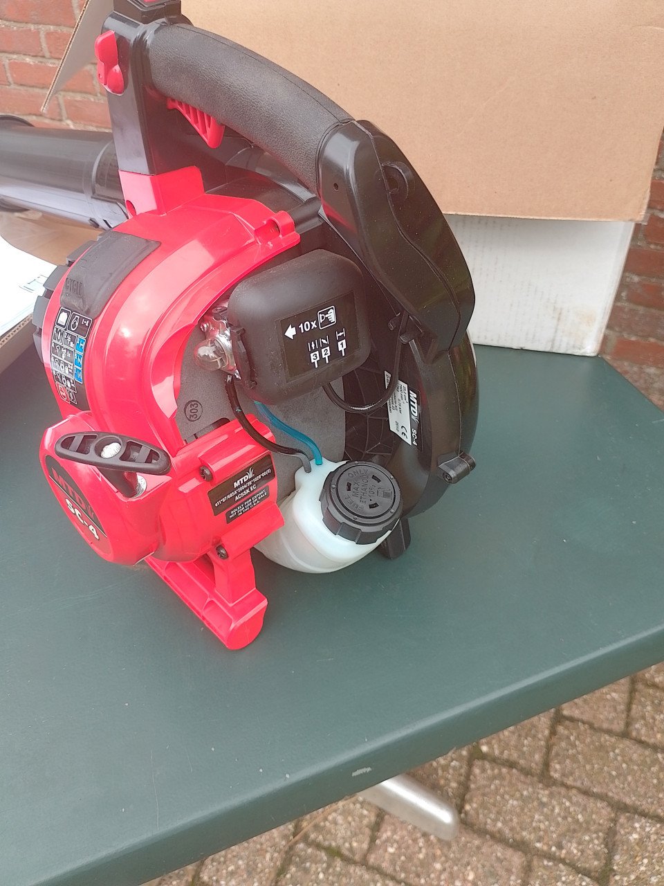 Bladblazer Mtd *nieuw*
