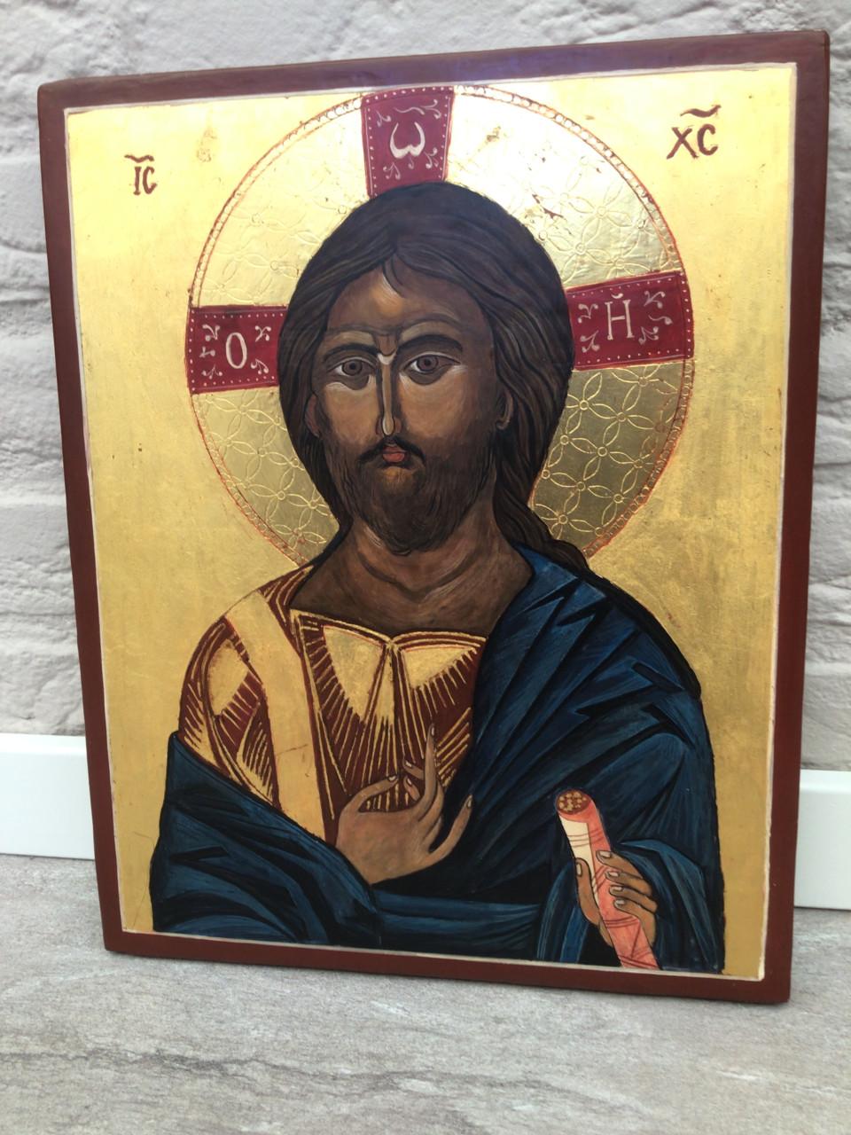 Icoon Russische van Jezus Christus
