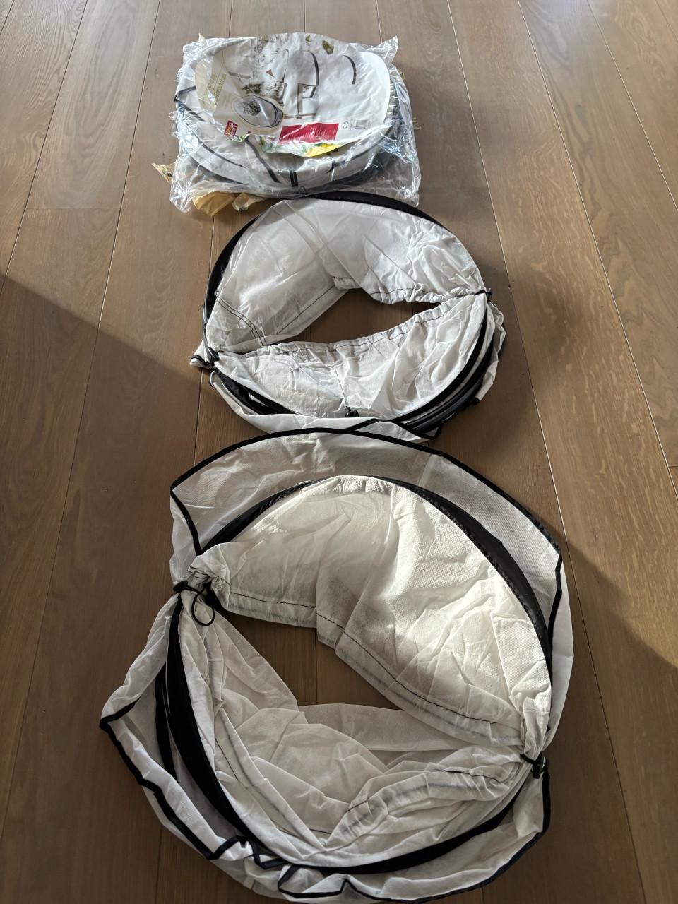 Pop up Anti vries hoes planten