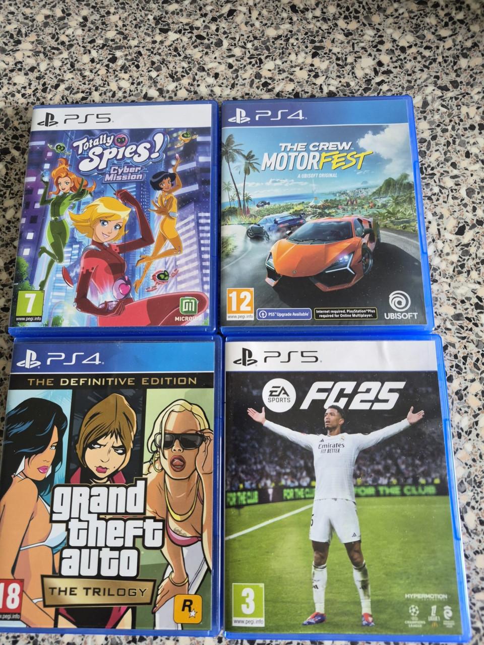 PS4 en PS5 spellen