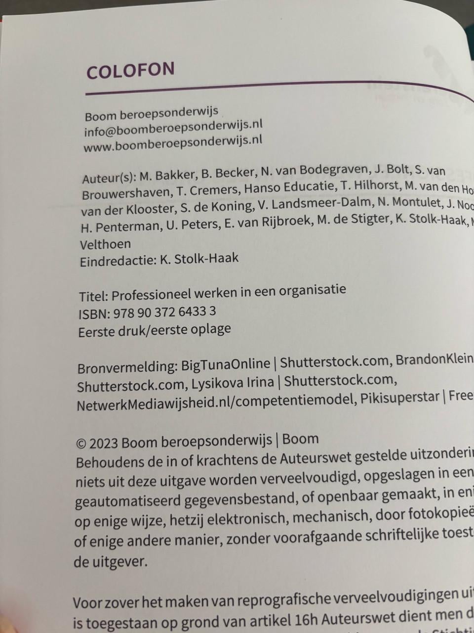 Schoolboeken Kindprofessional Scalda