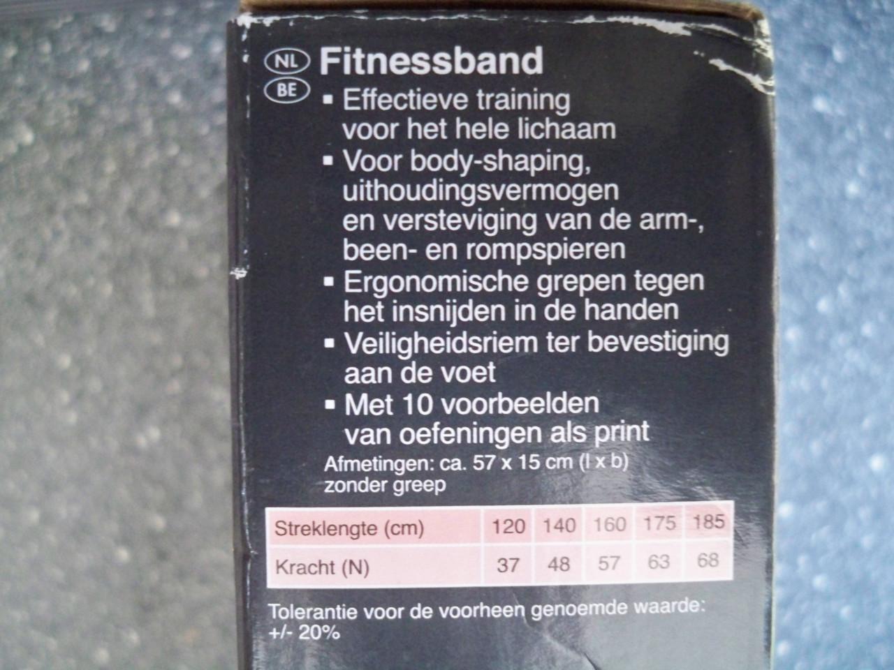 5 verschillende fitness attributen / apparatuur