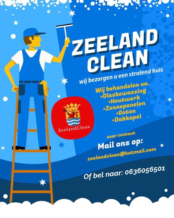 Glazenwasser ZeelandClean