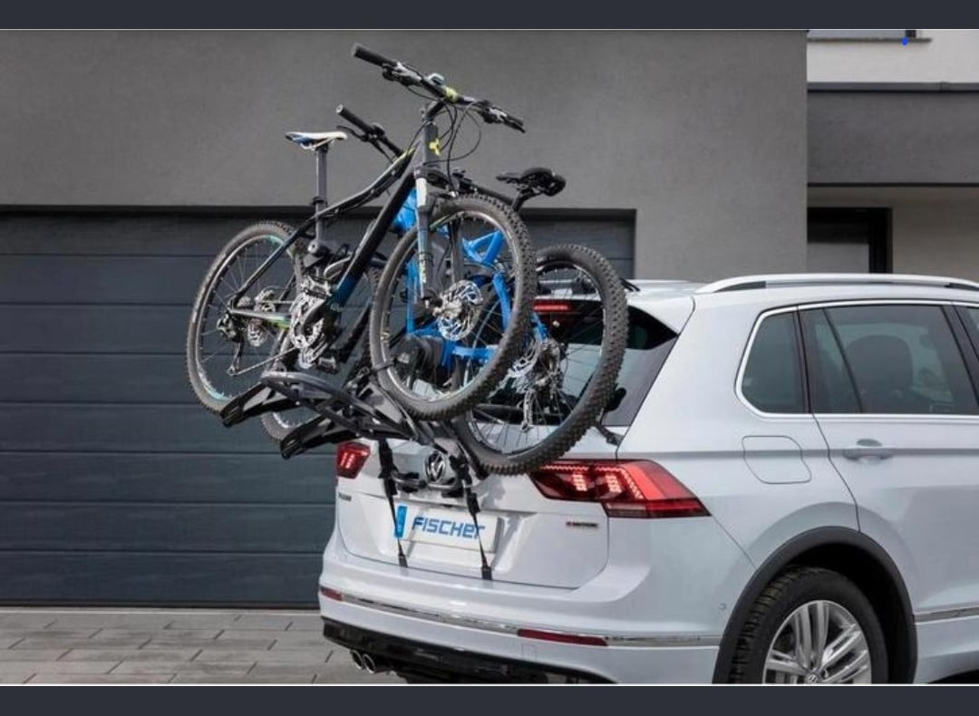 Fischer fietsendrager voor auto's zonder trekhaak