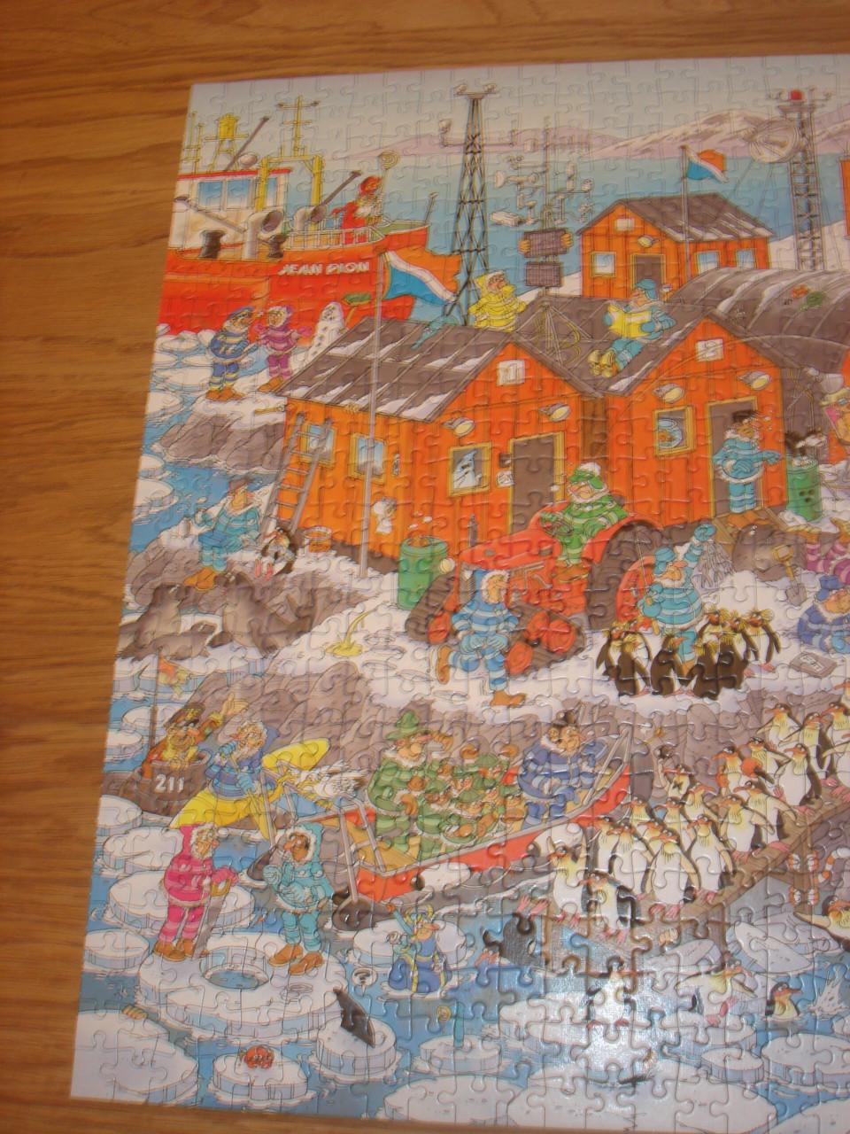 Te koop Complete Jan van Haasteren puzzel Zuidpool expeditie