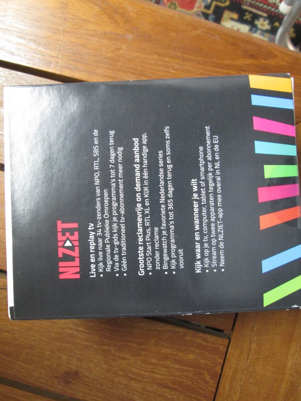 Android tv box voor NL ziet enz  NIEUW