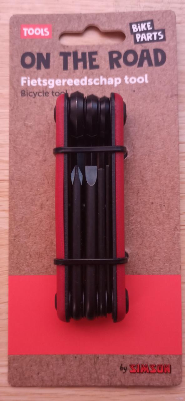 Simson Multitool 7 delig - Simson fietsgereedschap tool - 7-delig