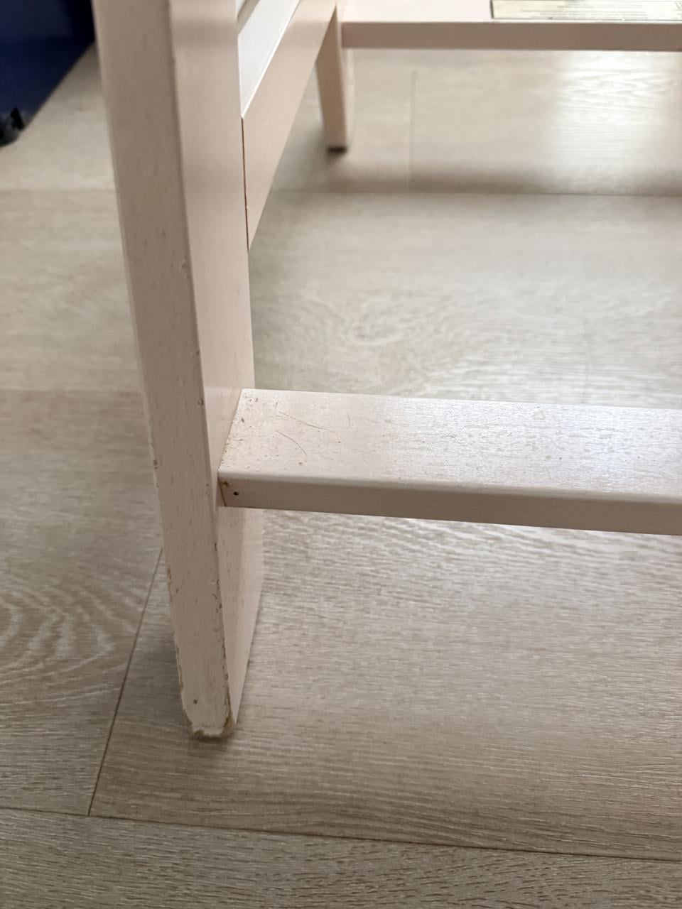 Hauck houten kinderstoel meegroeidtoel whitewash