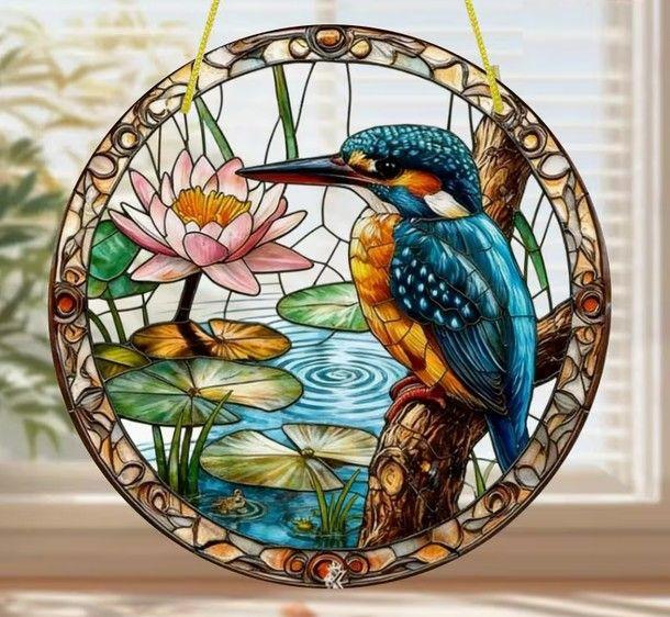 Raamhanger ijsvogel